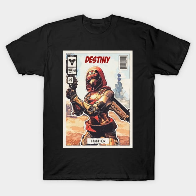 Destiny Hunter Comic T-Shirt by Durro
